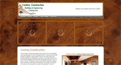 Desktop Screenshot of cordreyconstruction.net